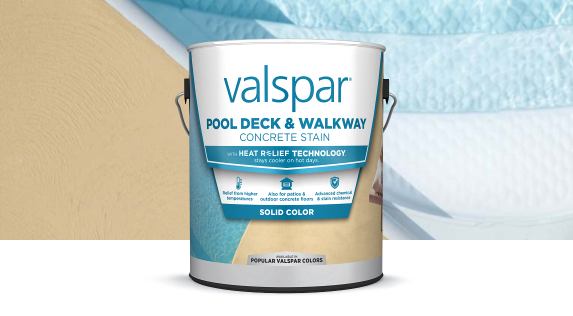 valspar concrete stain