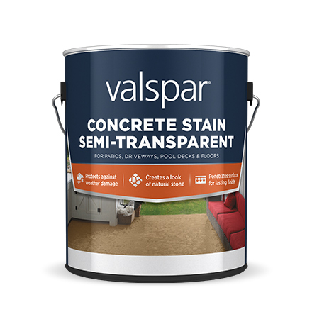 VALSPAR® SEMI-TRANSPARENT CONCRETE STAIN