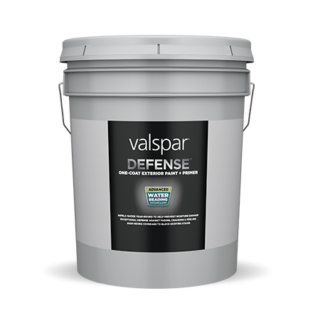 VALSPAR® DEFENSE™ EXTERIOR PAINT + PRIMER