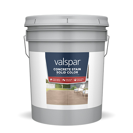 VALSPAR® SOLID CONCRETE STAIN