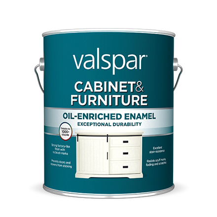 VALSPAR® CABINET & FURNITURE OIL-ENRICHED ENAMEL