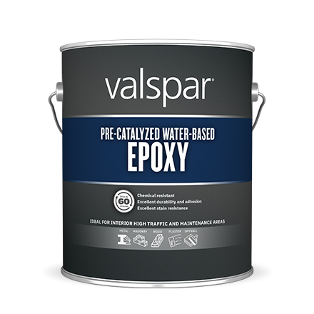 VALSPAR® PRE-CATALYZED WATER-BASED EPOXY INTERIOR PAINT