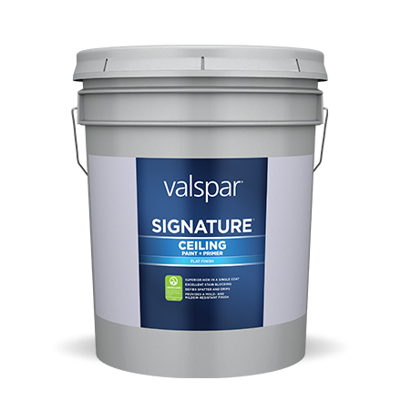 VALSPAR® SIGNATURE CEILING PAINT + PRIMER